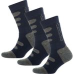 Thermoform Winter Dolgulu Kışlık Unisex Outdoor Çorap 3'lü Paket Siyah - 43 - 46 - Çok Renkli
