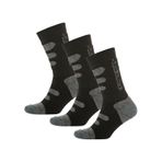 Thermoform Winter Dolgulu Kışlık Unisex Outdoor Çorap 3'lü Paket Siyah Renkli