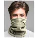Thermoform Yeşil Polar Boyunluk Bere - Standart - Kum
