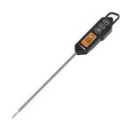 ThermoPro TP01HW Işıklı Ekranlı, 13.5cm Uzun Problu ve Mıknatıslı Dijital Gıda Termometresi (Siyah)