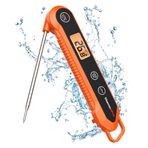 ThermoPro TP03H IPX6 Su Geçirmez Katlanabilir Kalibrasyon Kilidi Fonksiyonlu Gıda Termometresi