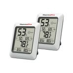 Thermopro TP50 Termometre Iç Mekan Dijital Isı ve Nem Ölçer - 2 Adet
