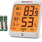 ThermoPro TP53 Termometre İç Mekan Dijital Isı ve Nem Ölçer