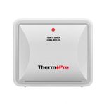 ThermoPro TPR60 TP60S ve TP65 Modelleri İçin Su Geçirmez Dış Mekan Sıcaklık ve Nem Sensörü (Tek Başına Kullanılamaz - Yedek/Ek Sensör)
