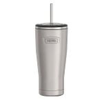 Thermos Icon Is111 0.71 LT Cold Tumbler Pipetli Termos Matte Stainless Steel