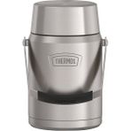 Thermos Icon IS303 1,4l Mega Iki Katlı Yemek Termosu - Gri - 1,4 lt