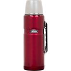 Thermos SK2020 Stainless King Termos 2 lt Paslanmaz Çelik Kırmızı Model - Uzun Süre Sıcak/Soğuk Cranberry