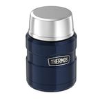 Thermos SK3000 Stainless King Yemek Termosu 0.47 lt Gece Mavisi Çelik Termos