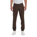 TheSeason Erkek Gabardin Pamuklu Slim Fit Esnek Chino Pantolon (Kahverengi, 32/32)