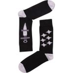TheSocksCompany Ninja Knife Erkek Çorap - 41 - 45 - Siyah