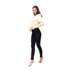 Thin Looking Termal Kışlık Peluş Tayt İçi Peluşlu, Polarlı Termal Peluş Tayt (Siyah, L-XL)