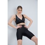 Thin Shop Büyük Beden Biker Siyah Tayt - Toparlayıcı Şort Tayt -sıkılaştırıcı Spor Tayt - Yüksek Bel Spor Tayt