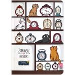 Think Book Thinkbook Zamansız Kediler Haftalık Plan Ajandası - Kedi Kitaplık 15X21,5 - Renkli