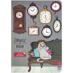 Think Book Thinkbook Zamansız Kediler Haftalık Plan Ajandası - Kedi Saatler 15X21,5 - Renkli