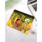This Is Fine Yazılı Karikatür Desenli Mouse Pad