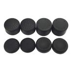 THLMT 8 adet denetleyici başparmak kapakları için uyumlu PS5/PS4/PS3/PS2/Xbox 360/Xbox One, Thumbstick sapları kapaklar başparmak oyun konsolu denetleyicileri için Joystick silikon Analog çubuk kapak