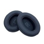 THLMT Kulaklıklar Kulak Pedleri Yastık Köpük Kapak Değiştirme JBL EVEREST V700 ile Uyumlu, Kulaklıklar Deri Sünger Kulak Pedleri Kulak Kupaları Minder Kılıfları (Siyah)