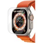 Thn Mobile Apple Watch Ultra 49MM (1-2-3 nesil) Nano Ekran Koruyucu 2 Adet (Saat Değildir) - Beyaz