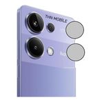 THN MOBILE Esnek Nano Kamera Lens Koruyucu(2 Set) Xiaomi Redmi Note 13 Pro 4g ile uyumlu