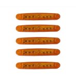 Thoc Auto 9 Ledli Parmak LED Turuncu ( 5 Adet )