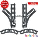 Thomas & Friends Ek Ray Seti MAKASLI VE KAVİSLİ RAY Thomas Trenler İçin Ek Yol Seti MAKASLI VE KAVİSLİ RAY
