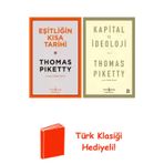 Thomas Piketty 2 Kitap Seti + Türk Klasiği Hediye
