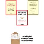 Thomas Piketty 3 Kitap Set + Okuma Sticker'ları