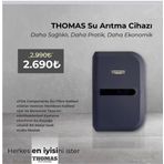 Thomas Su Arıtma Cihazı Antibakteriyel Kasa - Dahili 8 Litre Metal Tank Ve Lüx Musluk