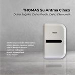 Thomas Su Arıtma Cihazı Beyaz Kasa - Dahili 8 Litre Metal Tank Ve Lüx Musluk