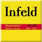 Thomastik In-109 Infield Elektro Gitar Teli Seti (Profesyonel - Extra Light 09-42) | Süper Alaşım Kaplama, Parlak Ve Net Ton Karakteri, Hızlı Çalım İçin Düşük Tansiyon | Ölçüler: 0.009 - 0.042 İnç Tak