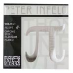 Thomastik Pı01pt Keman Tek Teli - Peter Infeld E (Mi) Platinum (Üst Segment - Platin Kaplama) | Platin Kaplama Sayesinde Maksimum Projeksiyon Ve Kristal Netliğinde Tizler | Uyum: 4/4 Kemanlar İçin 1.