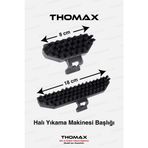 THOMAX Halı Yıkama ve Leke Çıkarma Makinesi Uyumlu Fırça Başlık Seti Küçük ve Büyük Boy