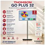 Thomson Go Plus 4K Ultra Hd 32" 82 Ekran Android Smart Taşınabilir Tv