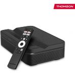 Thomson Sirius Laser Full HD 4K Destekli 100" Dahili Bataryalı Taşınabilir Projeksiyon Cihazı Google Tv Sertifikalı 600 Ansı Lumen - PG55B - Siyah