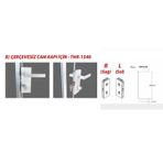 THOOR VEDGE CAM KAPI KİLİDİ - SOL