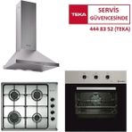 Thor TEKA London Ankastre Set (64600 KBC IX-TO 663 SS-ACW 63020 KOS IX) - Inox