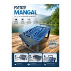 Thorqtech Mangal Demonte Katlanabilir Metal Mangal Kamp Piknik Mangalı Outdoor Portatif Pratik Mangal