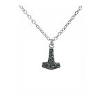 Thor’un Çekici Mjölnir Figürlü Unisex Kolye – 60 Cm Zincirli, Güç Ve Koruma Sembolü