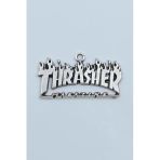 Thrasher Magazine Gümüş Kaplama Kolye Ucu