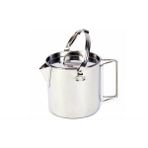 Three Beans Lıxada 1.2l Paslanmaz Çelik Kamp Sofra Kapak ile Asılı Pot Açık Tencere Kamp Kupa Çorbası Cezve Saç Su Isıtıcısı | Açık Hava Tablosu - (Yurt Dışından) - Gümüş