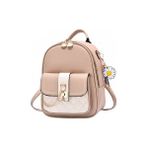 Three Beans Moda Yumuşak Deri Sırt Çantası, Büyük Kapasiteli Kadın Çanta Tek Omuz Crossbody Çok Amaçlı Öğrenci Çantası (Yurt Dışından) - Haki