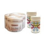 Three Brand 100 ml Arnavut Aklık Kremi 3 Adet + Foot Care Cream Cooling Peppermint 50 ml Ayak Bakım Kremi Nane Ferahlığı ve Kokusu 2 Adet