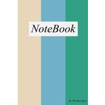 Three Colorful Vertical Pattern Unlined 100 pages Blank Notebook (6"x9") Type 18: 6 x 9 inches unlined 100 Pages with glossy cover (idea / design / sketch / drawing / Notebook / note )
