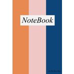 Three Colorful Vertical Pattern Unlined 100 pages Blank Notebook (6"x9") Type 23: 6 x 9 inches unlined 100 Pages with glossy cover (idea / design / sketch / drawing / Notebook / note )