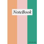 Three Colorful Vertical Pattern Unlined 100 pages Blank Notebook (6"x9") Type 24: 6 x 9 inches unlined 100 Pages with glossy cover (idea / design / sketch / drawing / Notebook / note )