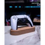 three3dprints Playstation 5 Joystick Standı Ps5 Kol Tutucu Ahşap Görünümlü Plastik