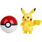 ThreeMB Toys Pokemon Orijinal Lisanslı Elf Topu Pikachu - Kutusuz