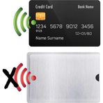 Threestep Anti Rfid Kimlik Kartı Tutucu Lazer Alüminyum Cüzdan Engelleme Okuyucu Kilidi Anti-Hırsızlık