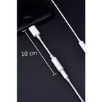 Threestep Iphone 7 8 Plus X 11 12 13 Pro Uyumlu Lightning Kulaklık Çevirici Aux Dönüştürücü Aparat Bluetooth