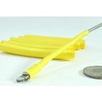 Threestep Iphone Uyumlu Sarı Şarj Kablosu Koruyucu Makaron 10 Adet 6 Cm